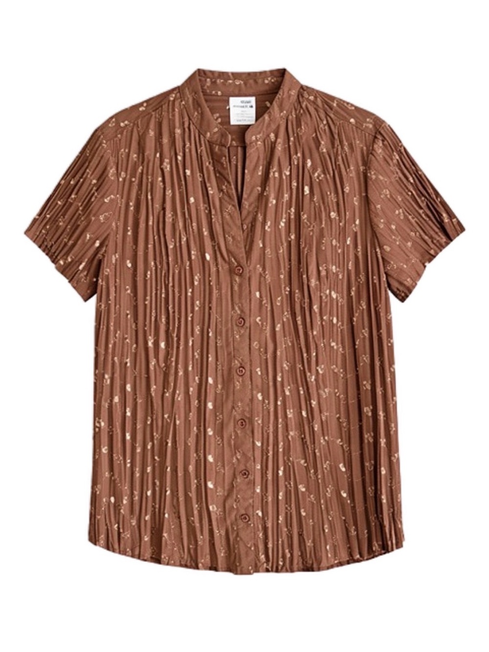 🌻 Y2K Vintage Embroidered Pleated Top 🌻